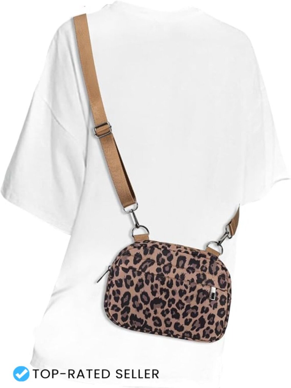 Small Crossbody Bag Fanny Pack with Adjustable Strap Versatile